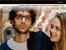 Tablet Screenshot of optometricexpressions.com